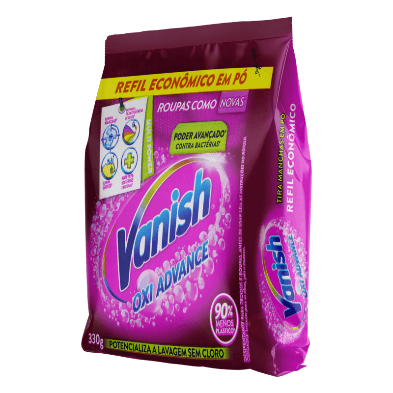 Tira-Manchas-em-Po-sem-Cloro-Multi-Power-Oxi-Advance-Vanish-Pacote-330g-Refil-Economico