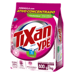 Lava-Roupas-com-Ativo-Concentrado-Maciez-Tixan-Ype-em-Po-Pacote-800g