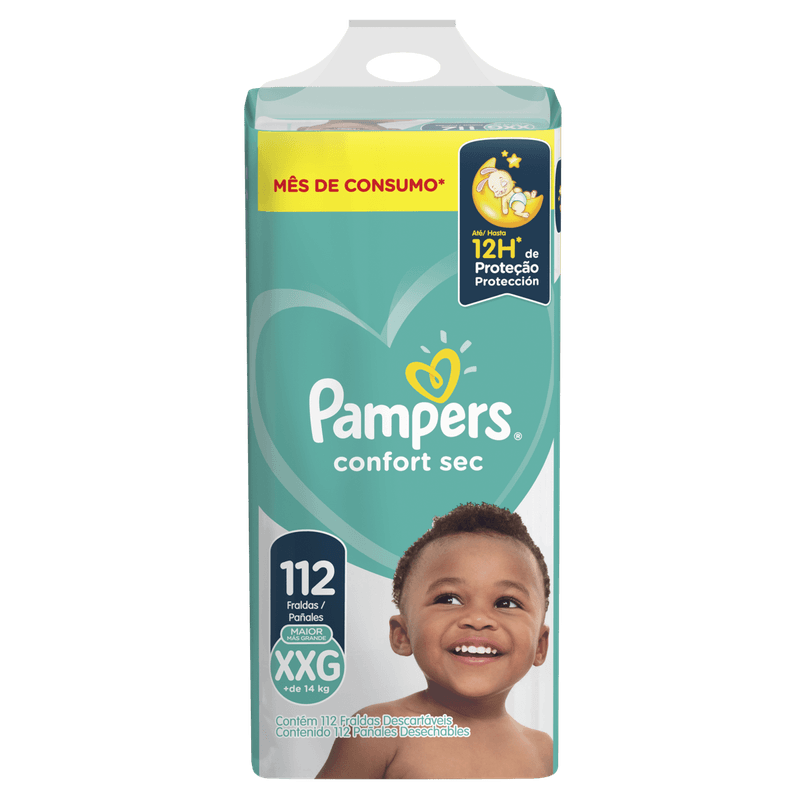 Fralda-Descartavel-Pampers-Confort-XXG---de-14kg-Pacote-112-Unidades