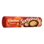 Biscoito-Recheio-Sabor-Bombom-Chocolate-e-Amendoim-Marilan-Tortinhas-Pacote-140g