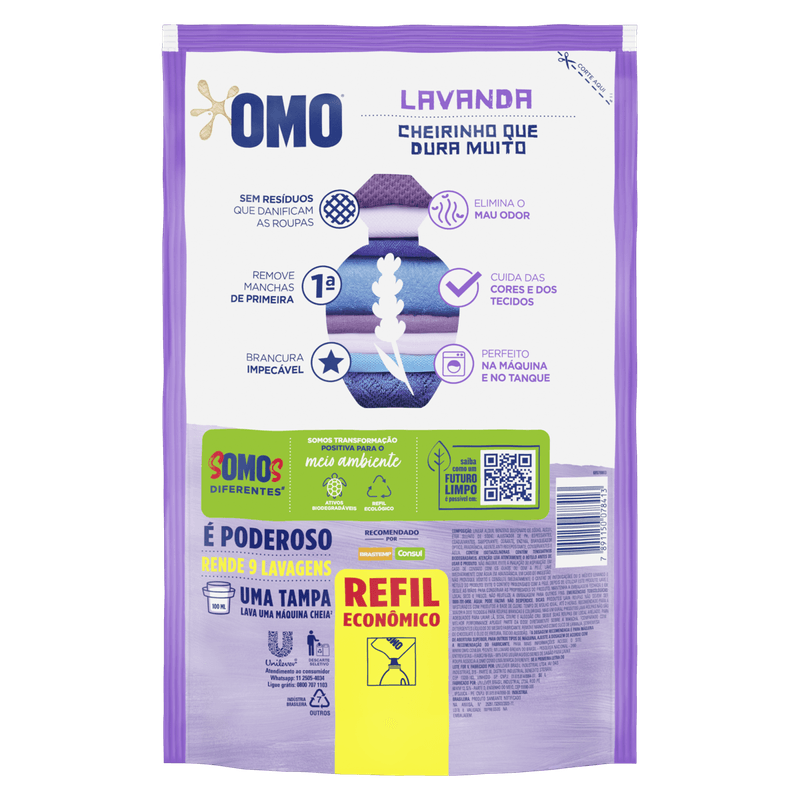 Lava-Roupas-Lavanda-Omo-Liquido-Sache-900ml-Refil-Economico-Edicao-Especial