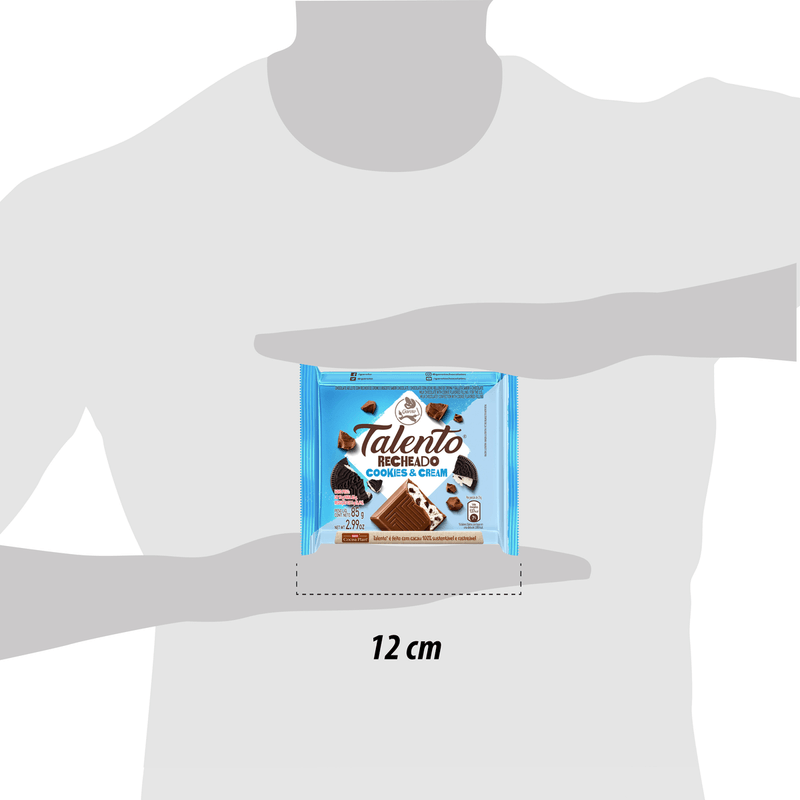 Chocolate-ao-Leite-Recheio-Cookies---Cream-Creme-e-Biscoito-de-Chocolate-Garoto-Talento-Pacote-85g