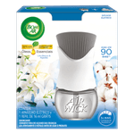 Difusor-Eletrico-Odorizante-Lirio-Branco---Algodao-Bom-Ar-Caixa-Gratis-Refil-16ml
