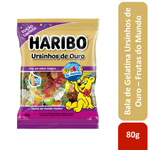 Bala-de-Gelatina-Sortidas-Ursinhos-de-Ouro-Frutas-do-Mundo-Haribo-Pacote-80g-Edicao-Limitada