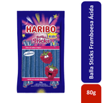Bala-Sabor-Framboesa-Acida-Haribo-Pacote-80g
