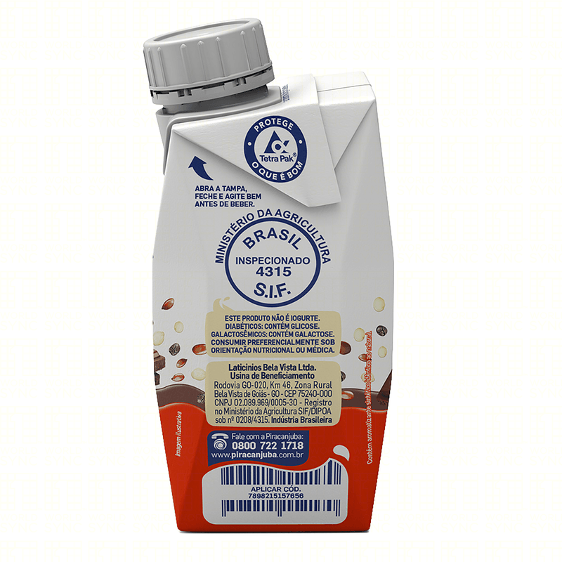 Bebida-Lactea-UHT-Chocolate-Meio-Amargo-com-Cereais-Quinoa-Linhaca-e-Chia-Zero-Lactose-para-Dietas-com-Restricao-de-Lactose-Piracanjuba-Caixa-200ml