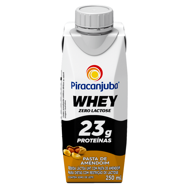 Bebida-Lactea-UHT-23g-Proteinas-Pasta-de-Amendoim-Zero-Lactose-para-Dietas-com-Restricao-de-Lactose-sem-Adicao-de-Acucar-Piracanjuba-Caixa-250ml