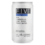 Bebida-Mista-Alcoolica-Gaseificada-Gin---Tonic-Five-Lata-220ml