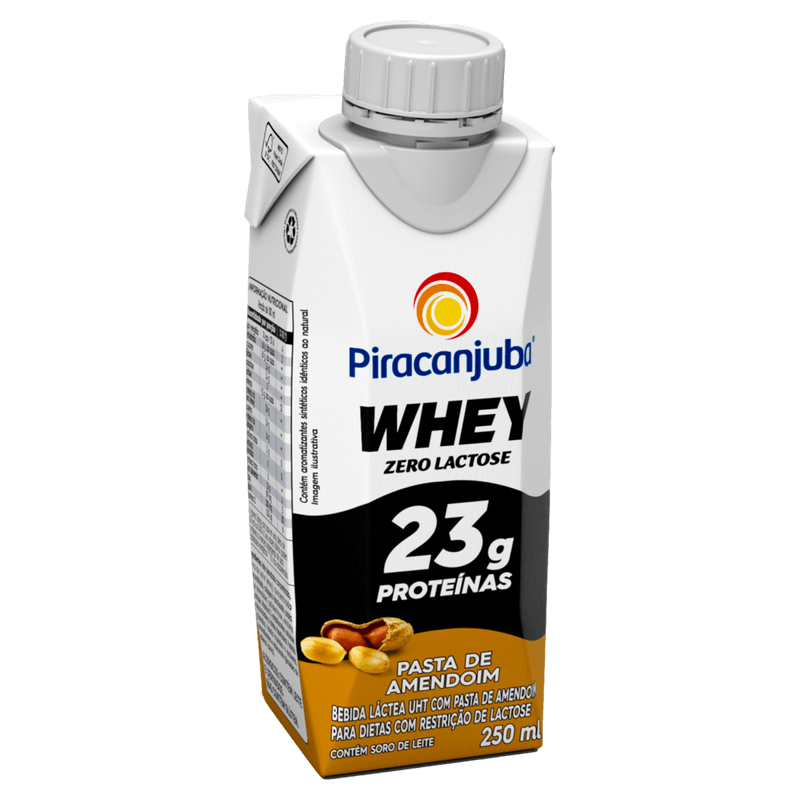 Bebida-Lactea-UHT-23g-Proteinas-Pasta-de-Amendoim-Zero-Lactose-para-Dietas-com-Restricao-de-Lactose-sem-Adicao-de-Acucar-Piracanjuba-Caixa-250ml