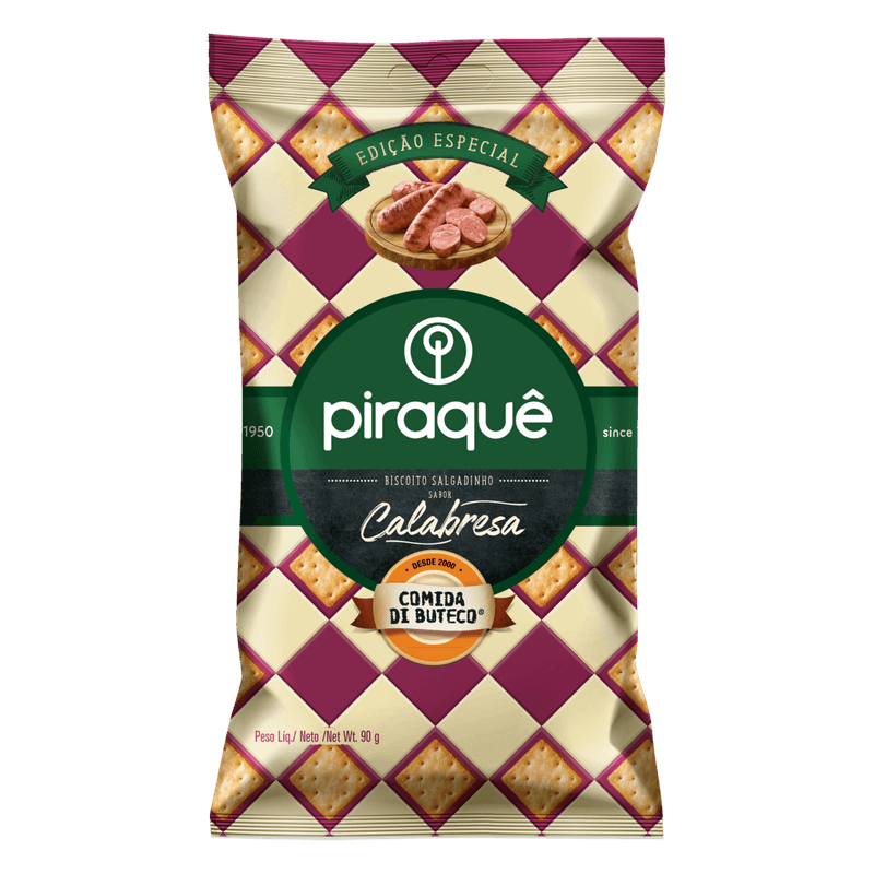 Biscoito-Salgadinho-Sabor-de-Calabresa-Piraque-Pacote-90g-Edicao-Especial