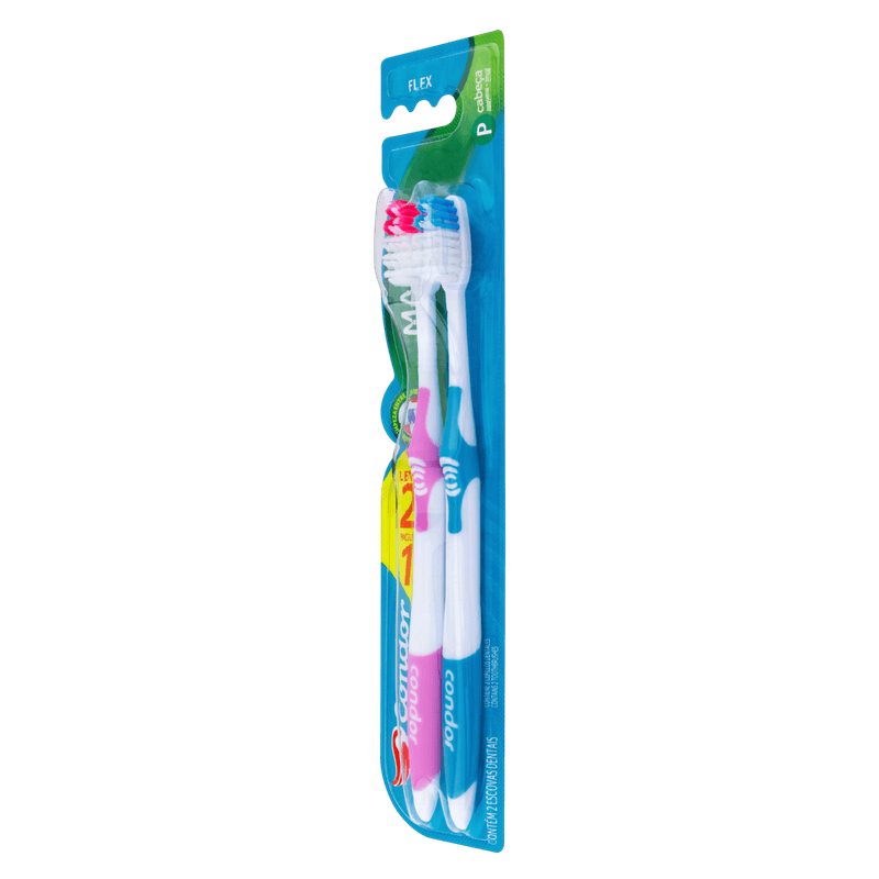 Escova-Dental-Macia-Condor-Flex-Cabeca-Pequena-Leve-2-Pague-1-Unidade