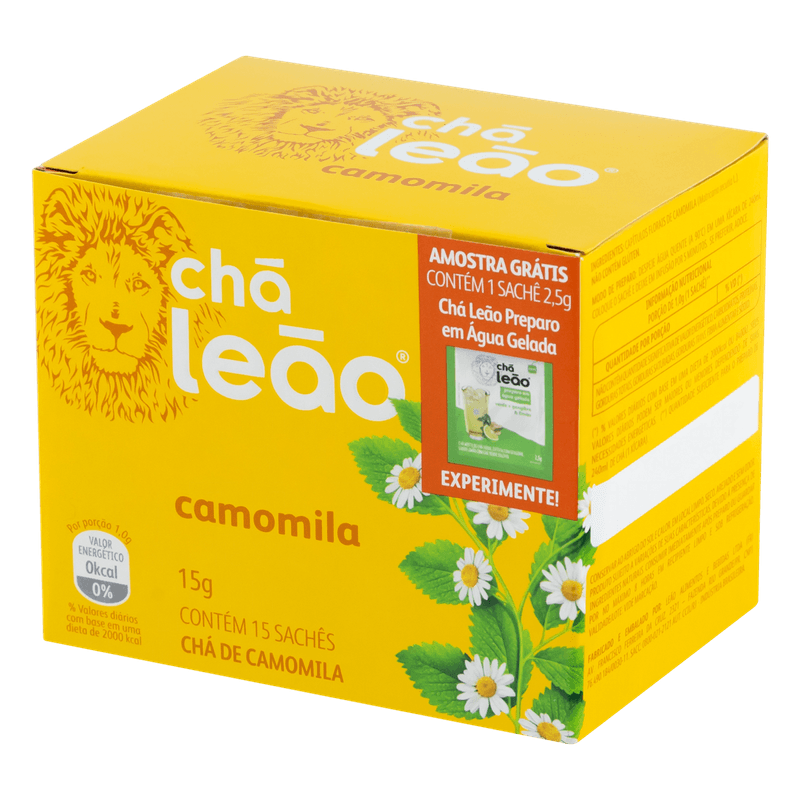 Cha-Camomila-Caixa-Cha-Leao-15g-15-Unidades-Gratis-1-Sache-25g-