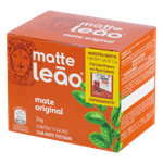 Cha-Mate-Tostado-Original-Matte-Cha-Leao-Caixa-24g-15-Unidades-Gratis-1-Sache-25g