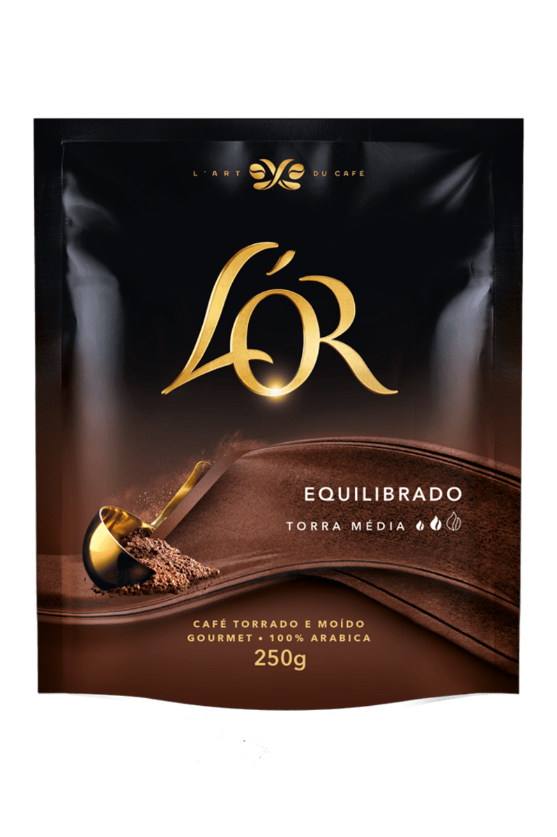 Cafe-Torrado-e-Moido-Equilibrado-100--Arabica-L-or-Torras-Gourmet-Sache-250g