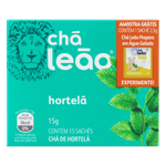 Cha-Hortela-Cha-Leao-Caixa-15g-15-Unidades-Gratis-1-Sache-25g