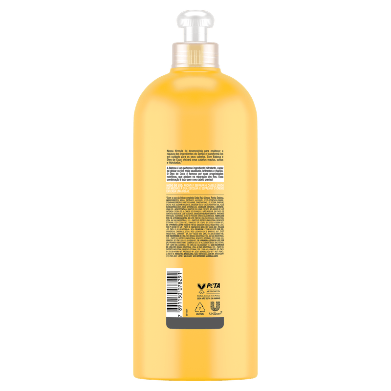 Creme-para-Pentear-Joias-do-Sertao-Babosa-e-Oleo-de-Coco-Seda-Frasco-700ml