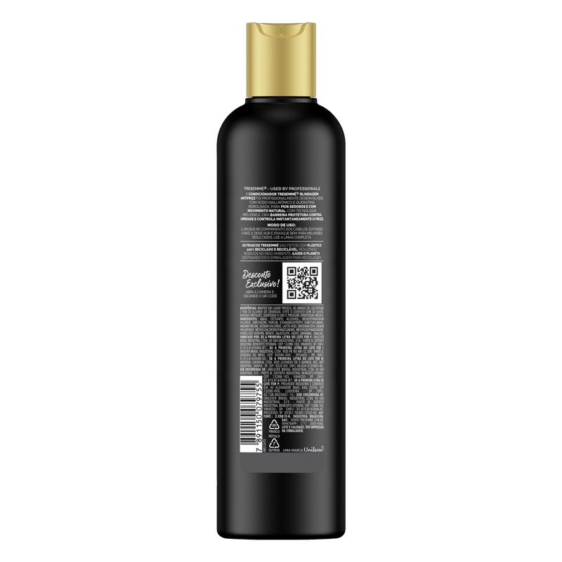 Condicionador-com-Acido-Hialuronico-e-Queratina-Hidrolisada-Antifrizz-Tresemme-Frasco-400ml