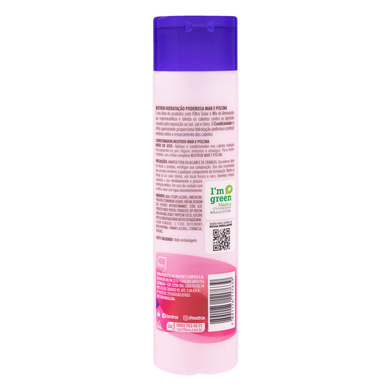 Condicionador-Hidratacao-com-Filtro-Solar-Mar-e-Piscina-Neutrox-Frasco-200ml