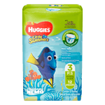 Fralda-Descartavel-Infantil-Praia---Piscina-P-Huggies-Little-55-a-95kg-Pacote-12-Unidades