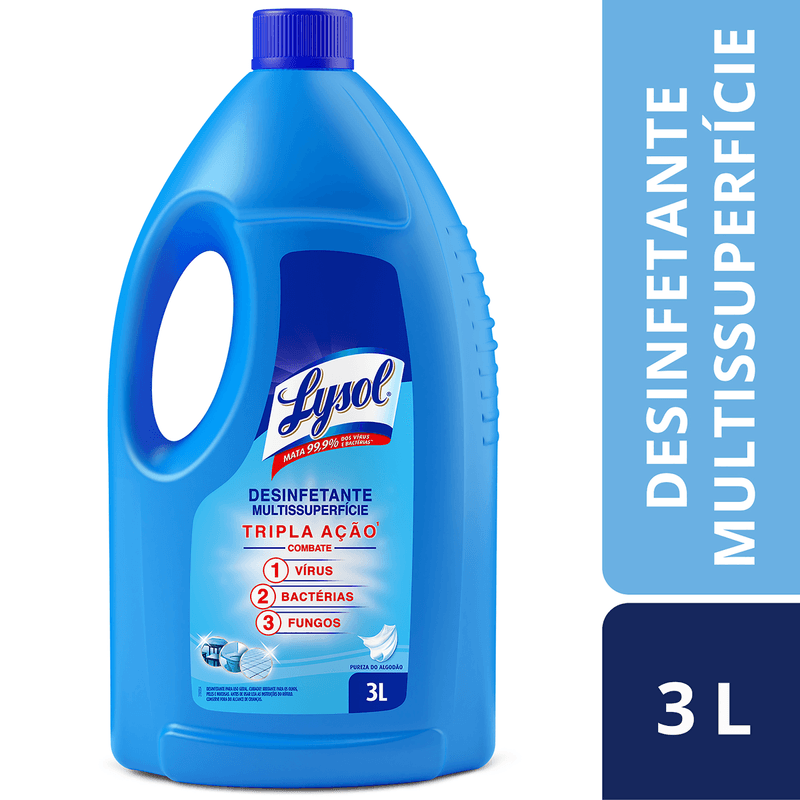 Desinfetante-para-Uso-Geral-Multissuperficies-Tripla-Acao-Pureza-do-Algodao-Lysol-Galao-3l