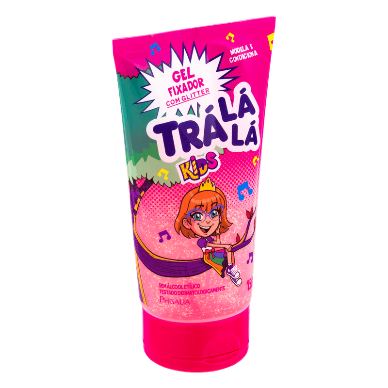 Gel-Fixador-Kids-com-Glitter-Tra-La-La-Bisnaga-150g