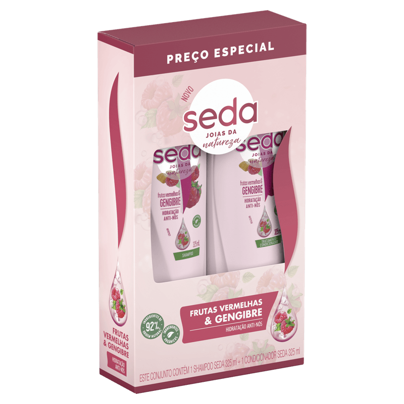 Kit-Shampoo---Condicionador-Hidratacao-Antinos-Frutas-Vermelhas---Gengibre-Seda-325ml-Cada-Preco-Especial