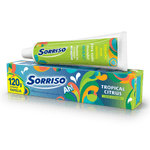 Gel-Dental-Tropical-Citrus-Limao-Siciliano-e-Hortela-Sorriso-Caixa-120g-Tamanho-Familia