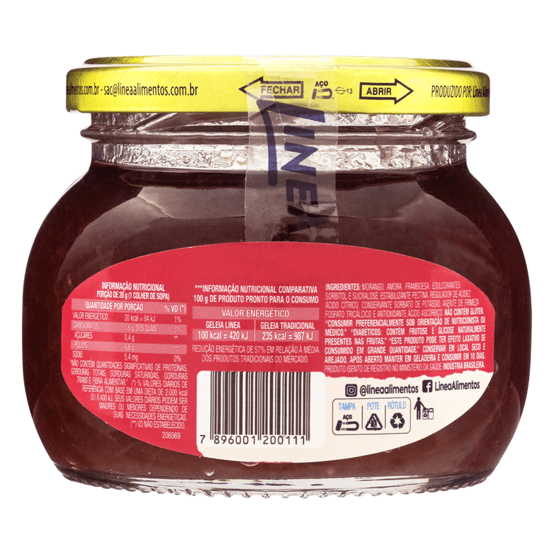 Geleia-de-Frutas-Vermelhas-Linea-Vidro-230g