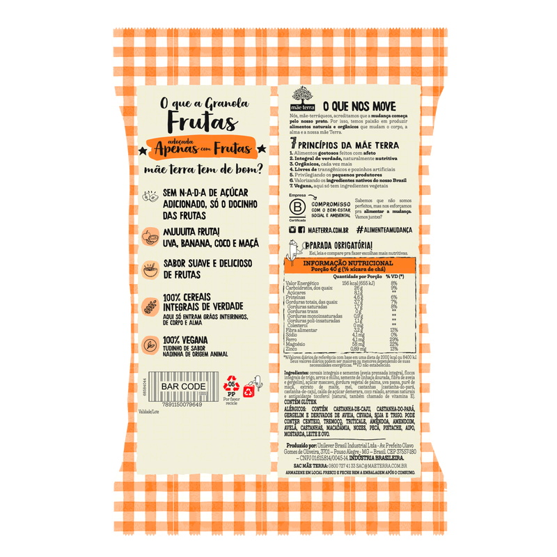 Granola-Especial-com-Castanhas-Frutas-Baunilha-e-Coco-Mae-Terra-Pacote-600g