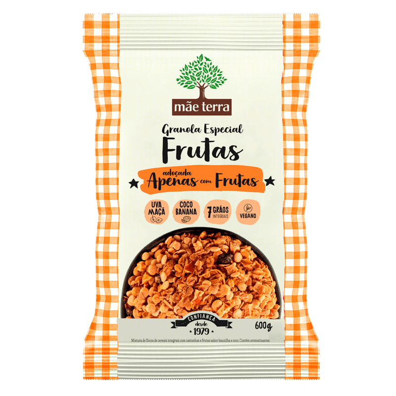 Granola-Especial-com-Castanhas-Frutas-Baunilha-e-Coco-Mae-Terra-Pacote-600g