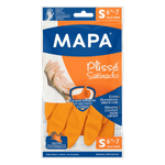 Luva-Multiuso-Laranja-Plisse-Satinado-Mapa-S