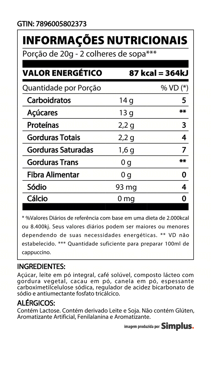 Cappuccino-Soluvel-Classic-3-Coracoes-Sache-20g