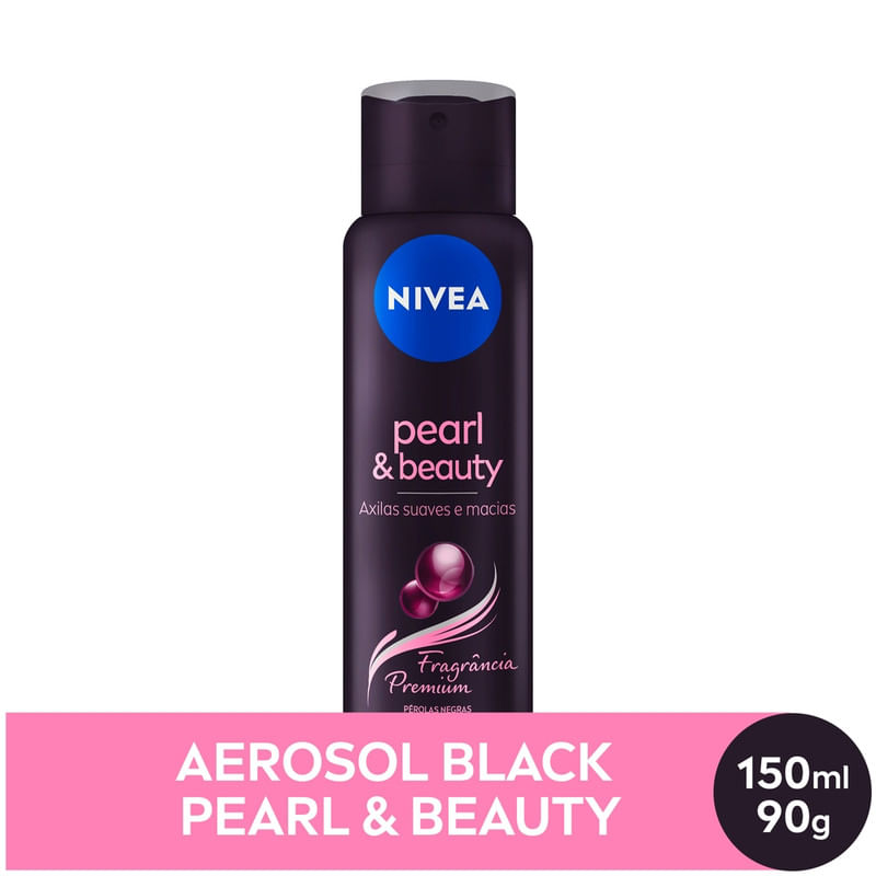 Antitranspirante-Aerossol-Pearl---Beauty-Fragrancia-Premium-Nivea-150ml