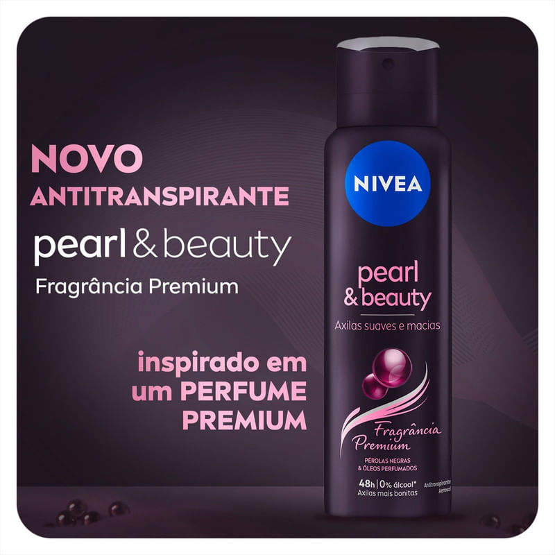 Antitranspirante-Aerossol-Pearl---Beauty-Fragrancia-Premium-Nivea-150ml