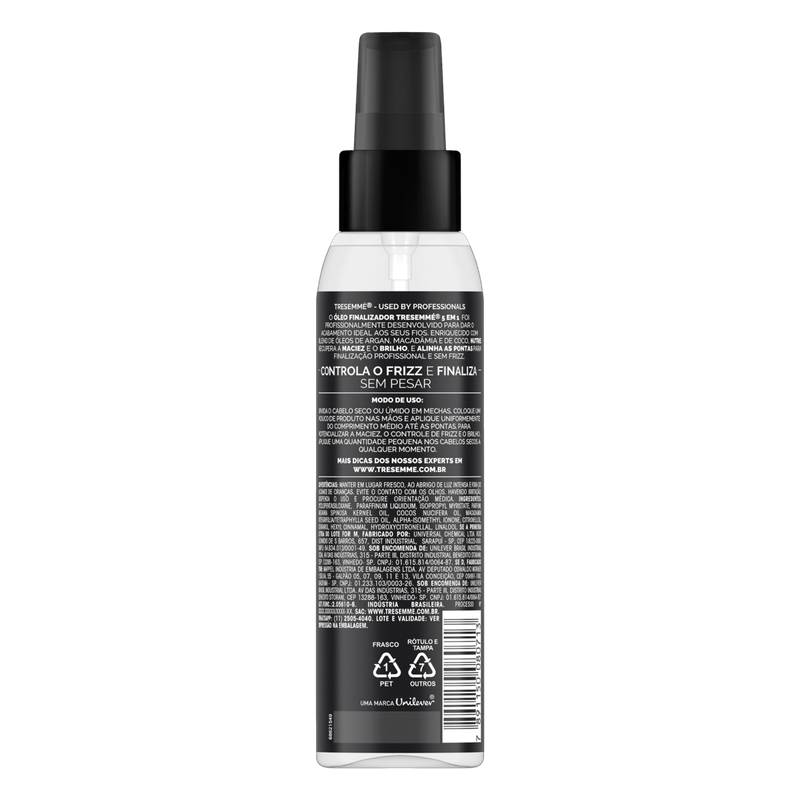 Oleo-Finalizador-com-Blend-de-Oleos-5-em-1-Tresemme-Frasco-120ml