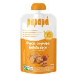 Papinha-Organica-Sabor-Maca-Cenoura-Batata-Doce-Papapa-Squeeze-100g