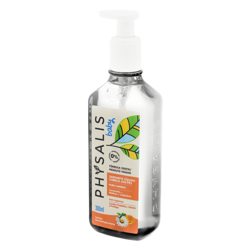 Sabonete-Liquido-da-Cabeca-aos-Pes-Camomila-Melissa-e-Calendula-Puro-Carinho-Baby-Physalis-300ml