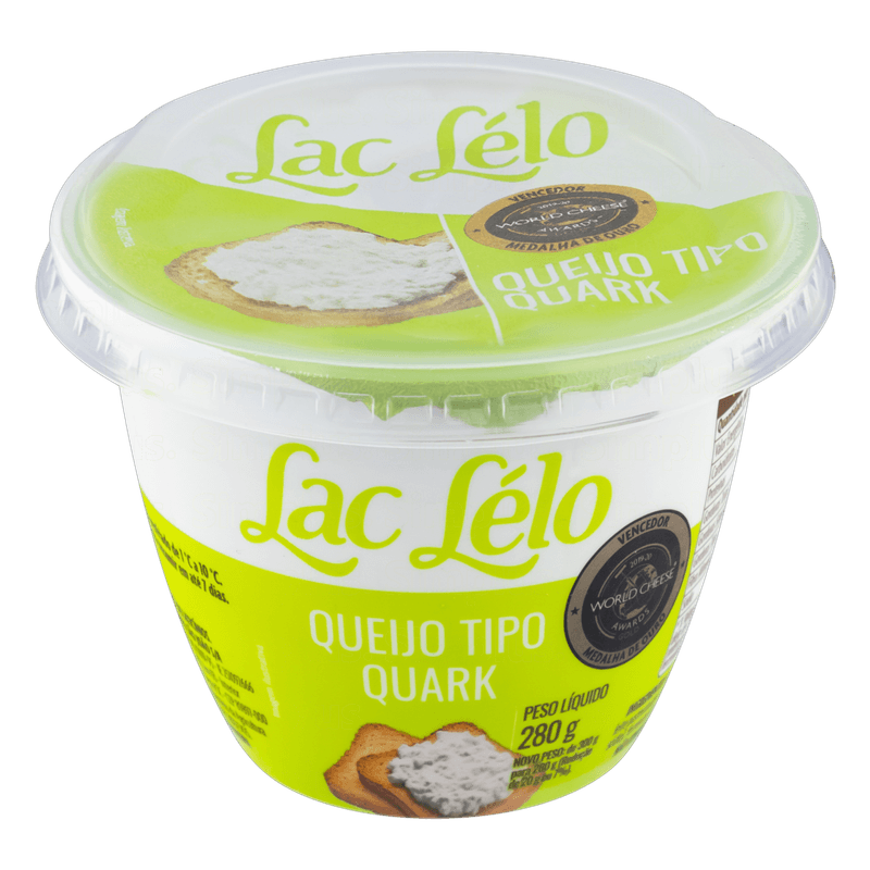 Queijo-Quark-Lac-Lelo-Pote-280g