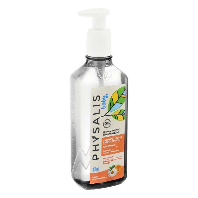 Sabonete-Liquido-da-Cabeca-aos-Pes-Camomila-Melissa-e-Calendula-Puro-Carinho-Baby-Physalis-300ml