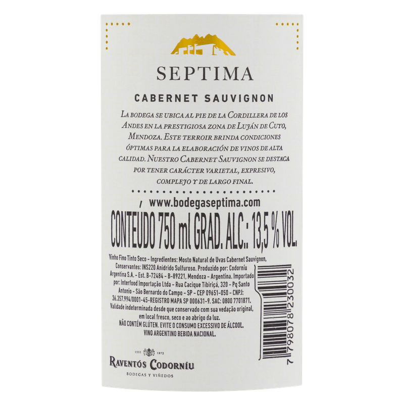 Vinho-Tinto-Seco-Argentino-Cabernet-Sauvignon-Septima-Garrafa-750ml