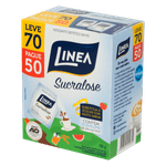 Adocante-Dietetico-em-Po-Sucralose-Linea-Caixa-56g-Leve-70-Pague-50-Unidades-de-800mg-Cada