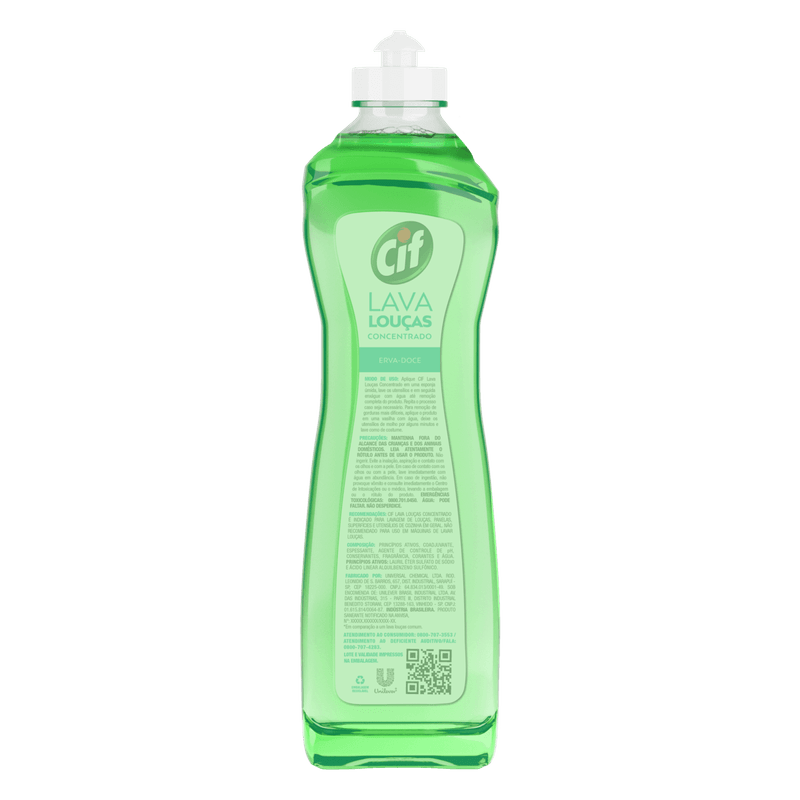 Detergente-Liquido-Concentrado-Erva-Doce-Cif-Squeeze-420ml