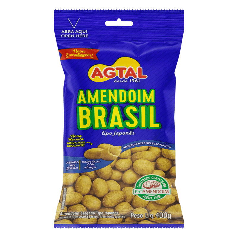 Amendoim-Brasil-Japones-Salgado-Agtal-Pacote-400g
