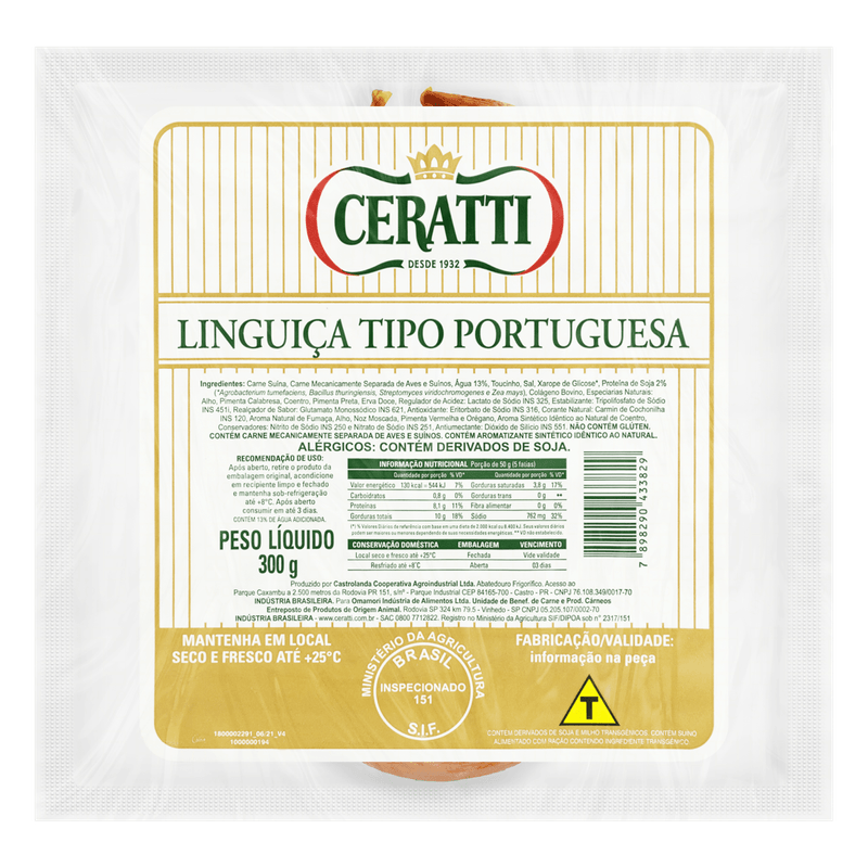 Linguica-Portuguesa-Ceratti-300g