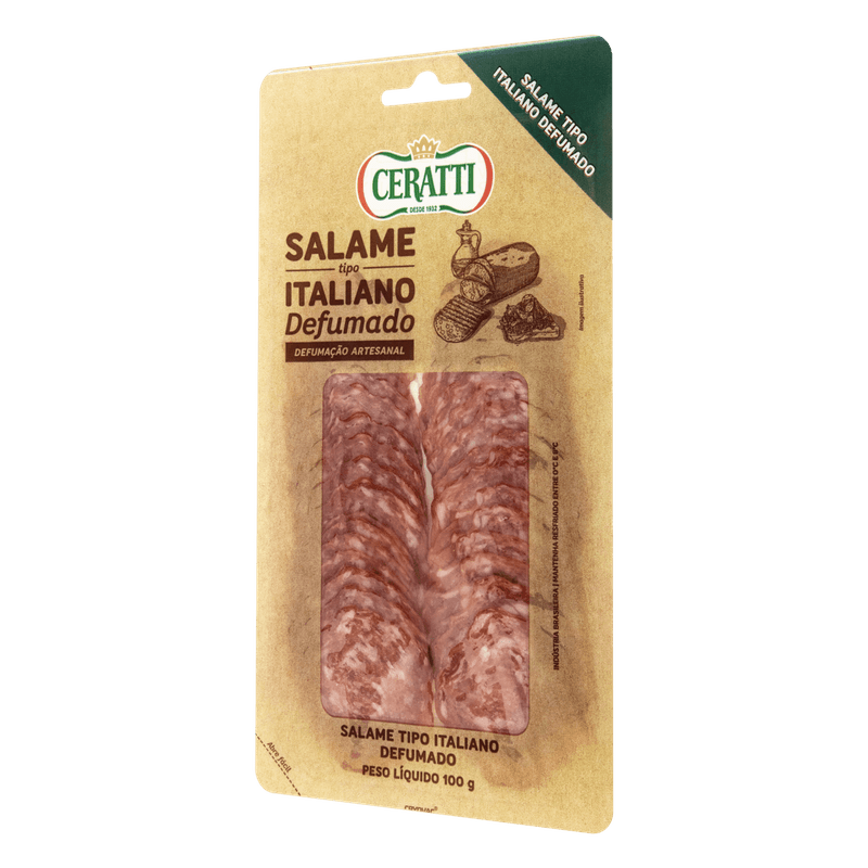Salame-Italiano-Defumado-Fatiado-Ceratti-Cartela-100g