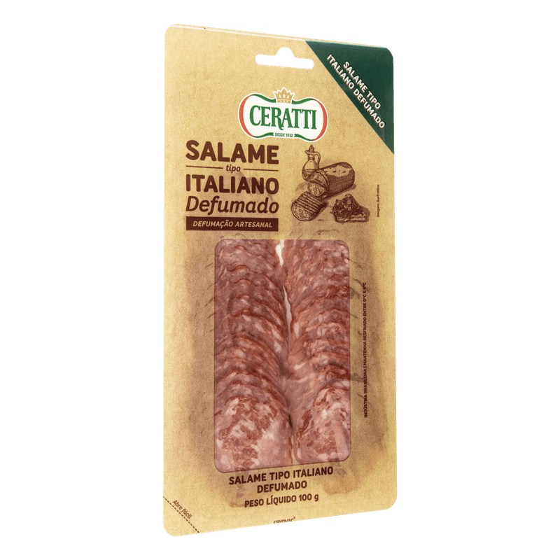 Salame-Italiano-Defumado-Fatiado-Ceratti-Cartela-100g