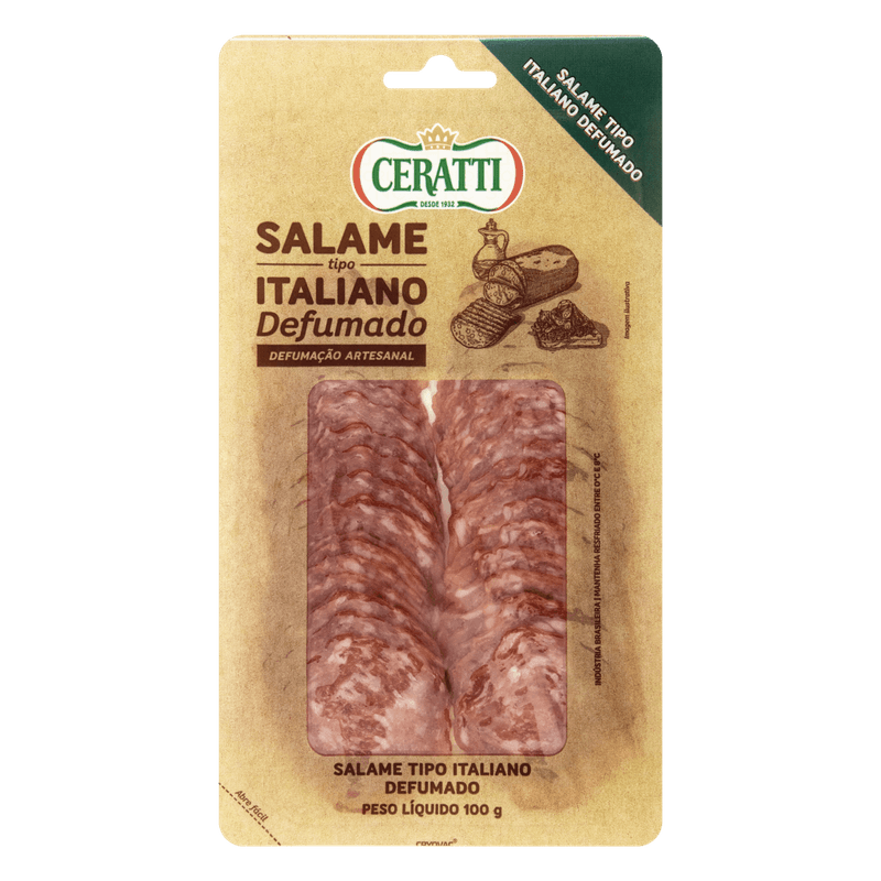 Salame-Italiano-Defumado-Fatiado-Ceratti-Cartela-100g