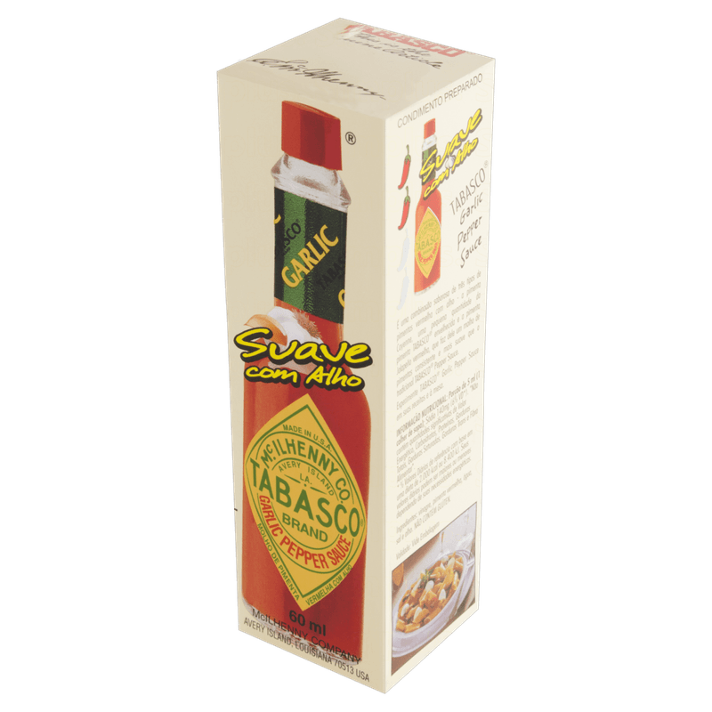 Molho-de-Pimenta-Vermelha-Suave-com-Alho-Tabasco-Vidro-60ml
