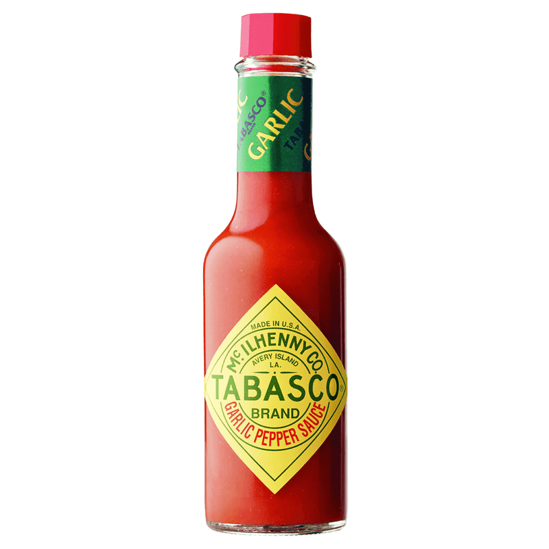 Molho-de-Pimenta-Vermelha-Suave-com-Alho-Tabasco-Vidro-60ml