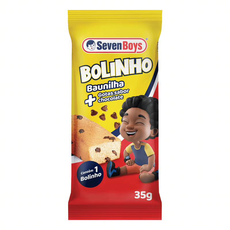 Bolinho-de-Baunilha-com-Gotas-de-Chocolate-Seven-Boys-Pacote-35g